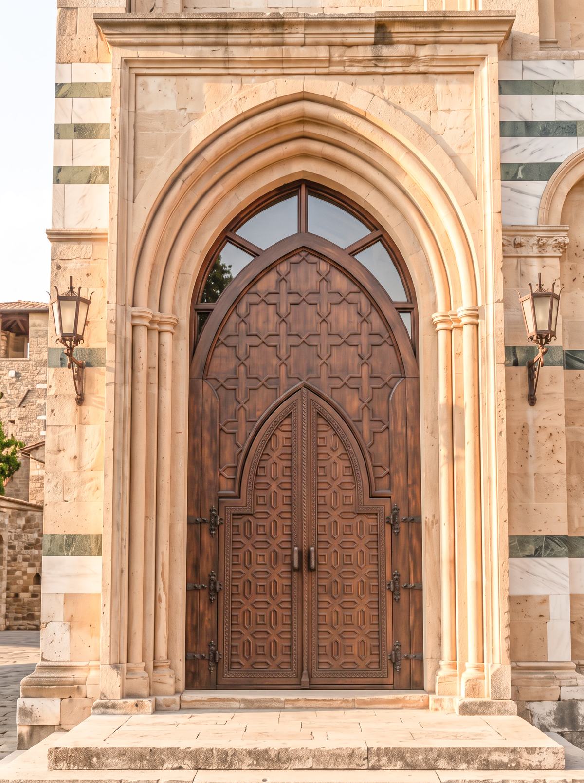 The Andalusia Door: Southern Spain’s Pointed Arch, Carved for Florida