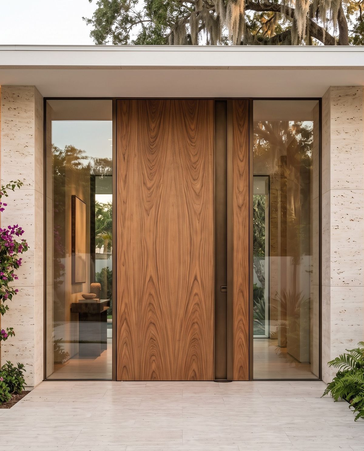 完売再製作◎Pivot 3◎10inch Winchester — Bookmatched Grain Pivot Door | Custom Doors